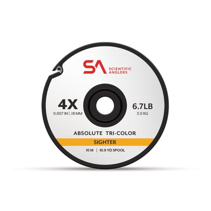 Scientific Anglers Absolute Tri-Color Sighter Tippet 2x 10m