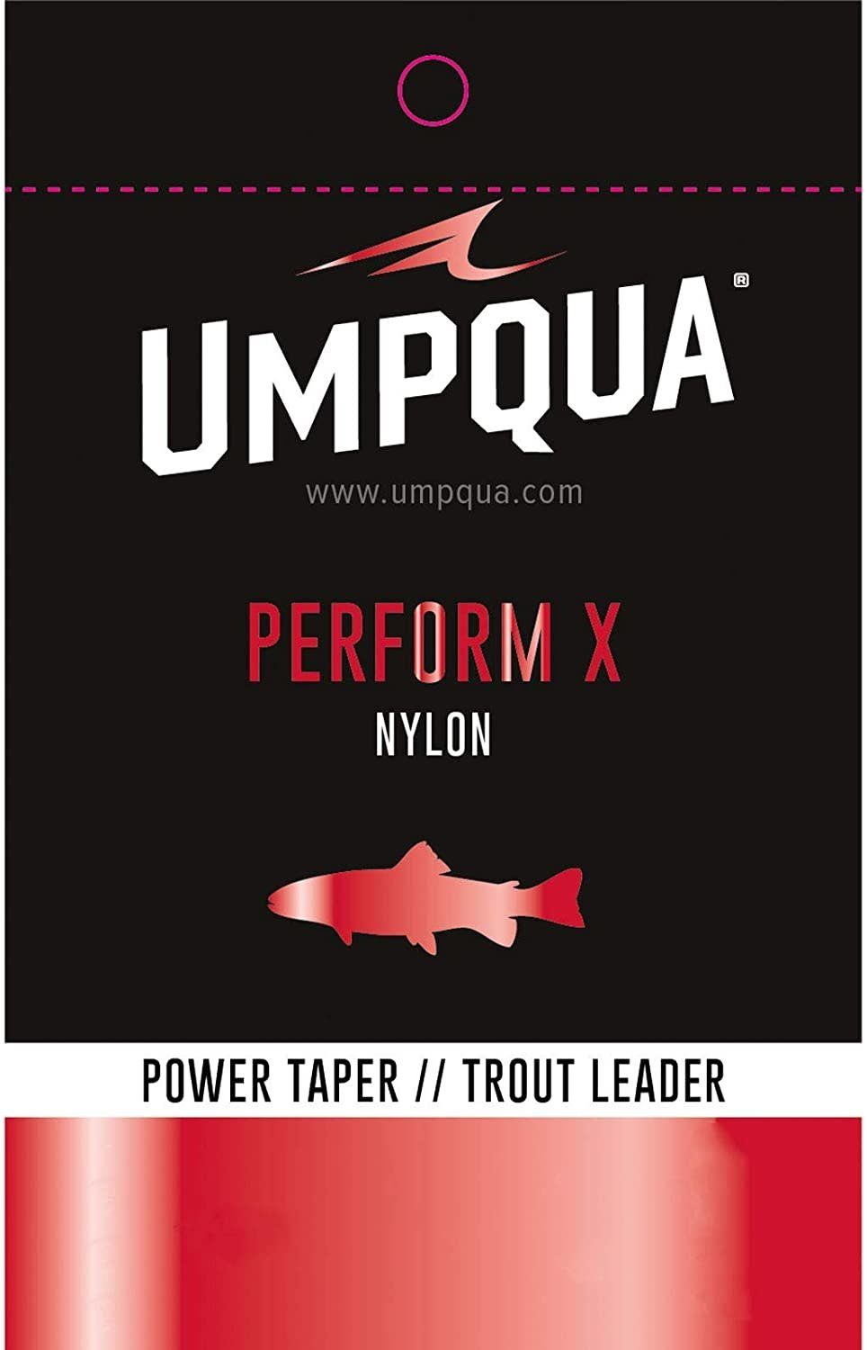 Umpqua Perform X Nylon Power Taper Trout Leader - 3-Pack