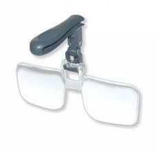 Carson VisorMag Clip On Flip Up Bifocals +4.00