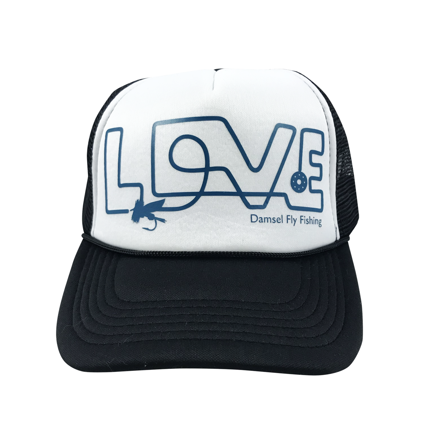 Damsel Fly Fishing Love Hat, Color: Aqua