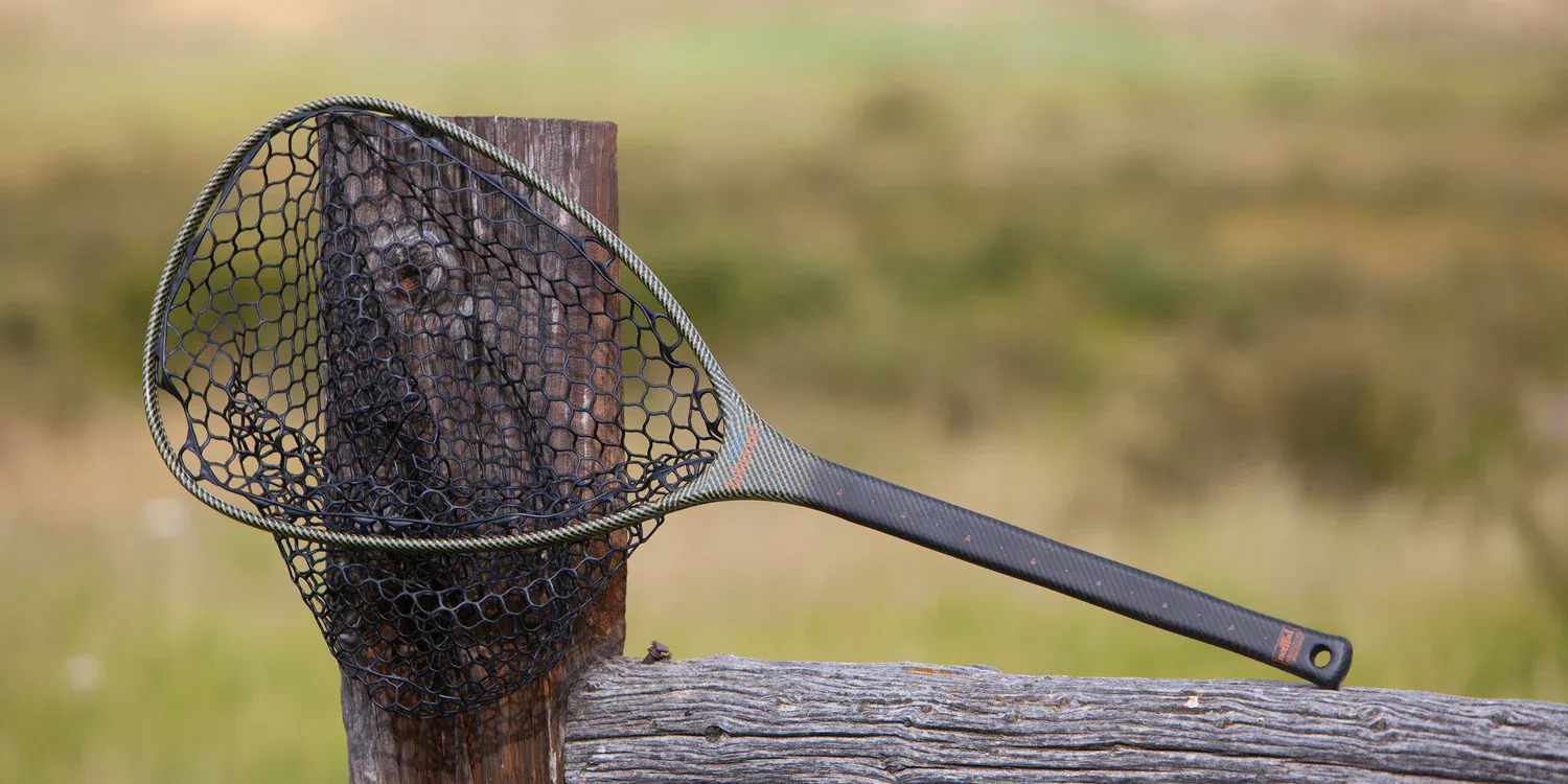 Fishpond Nomad Mid-Length Net, Color: River Armor