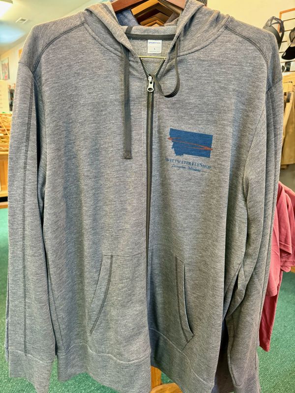 Sweetwater Fly Shop Logo&#39;d Zip up Hoody
