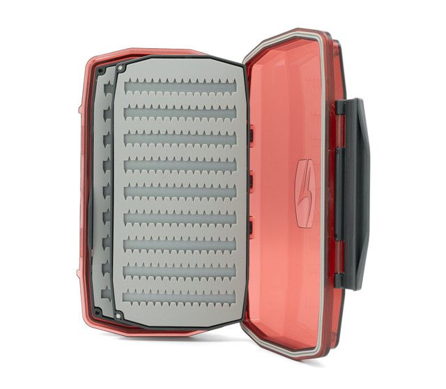 Umpqua Silicone WaterProof Walkabout Large Claret Fly Box