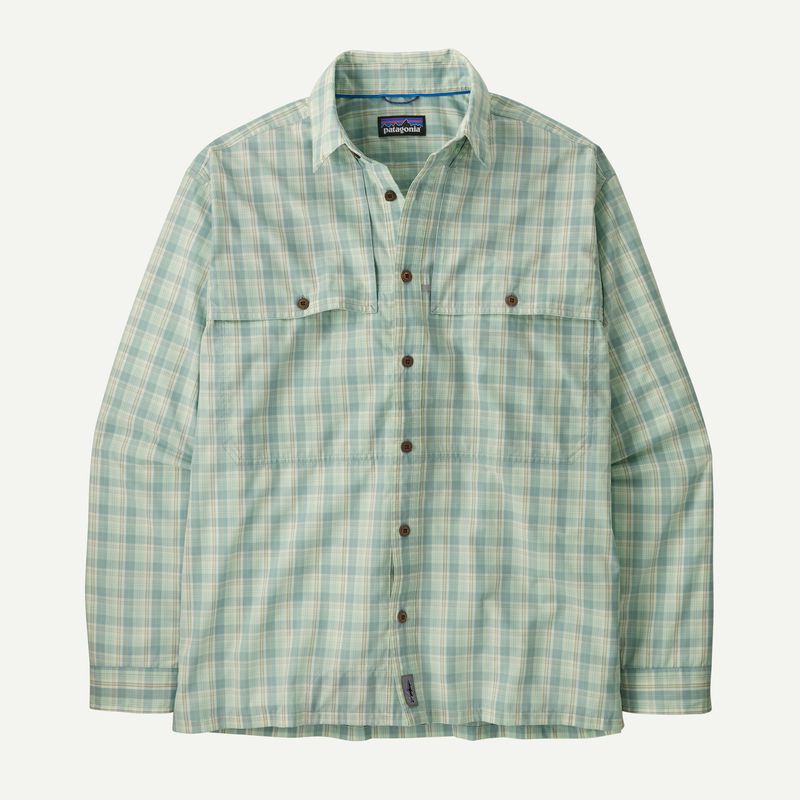 Patagonia Men&#39;s Long-Sleeved Island Hopper Shirt