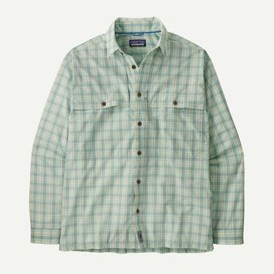 Patagonia Men&#39;s Long-Sleeved Island Hopper Shirt