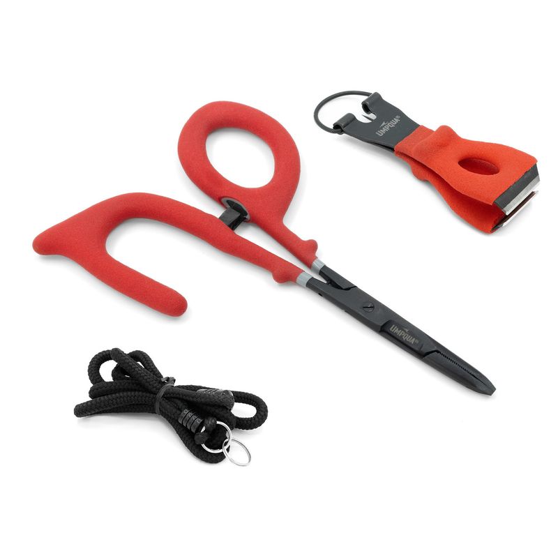 Umpqua River Grip PS 6&quot; Open Clamp/Big Nip/Lanyard Combo