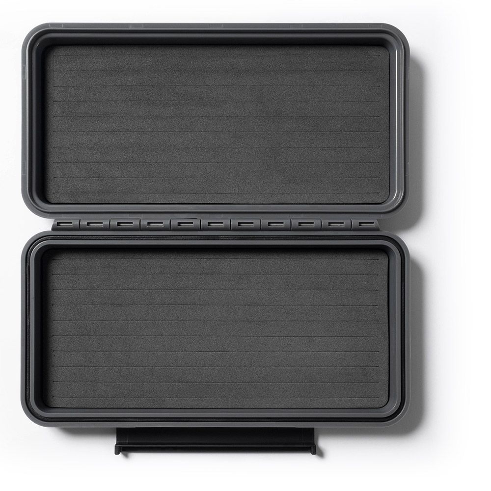 Montana Fly Company &quot;Plan D&quot; Pack MAX Fly Box, Color: Steel Gray, Size: Standard