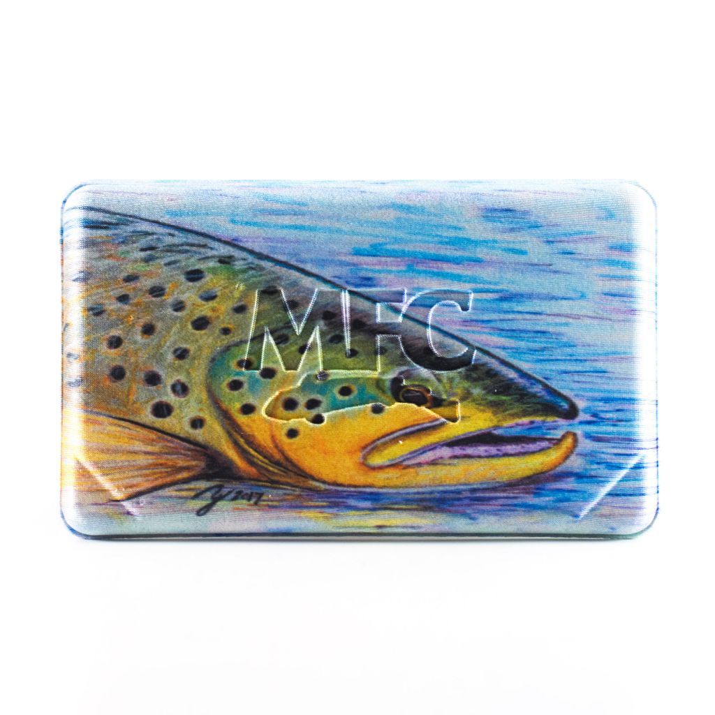 Montana Fly Company Midge Flyweight Fly Box, Color: Hallock&#39;s Brown Trout