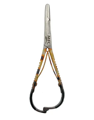 Montana Fly Company Mitten Scissor Clamp- River Camo 5"