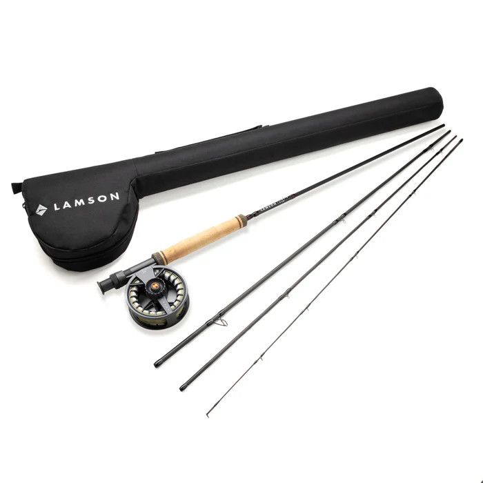 Lamson Liquid Outfit, Color: With Line, Size: 5wt