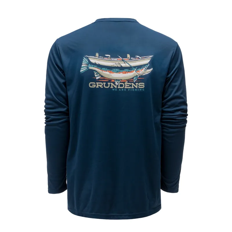 Grundens Drift Boat LS Tech Tee