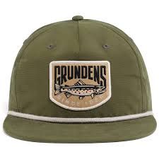 Grundens Trout Patch Rope Trucker