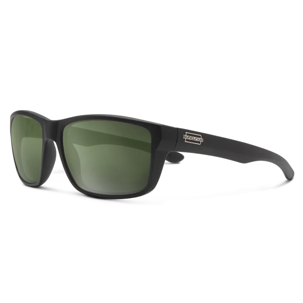 Suncloud Mayor Polarized Sunglasses, Color: Matte Black/ Polar Gray