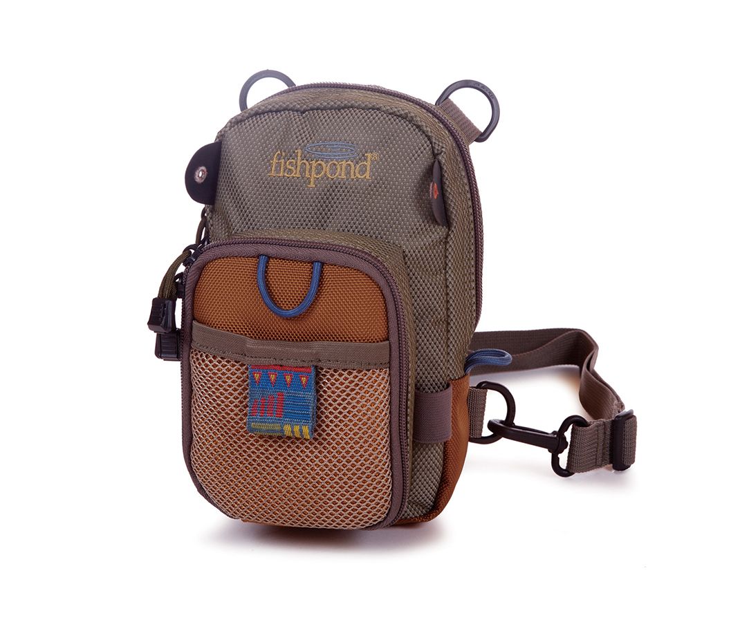 Fishpond San Juan Vertical Chest Pack, Color: Saddle Brown
