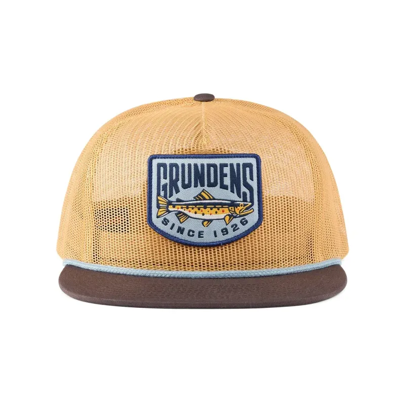 Grundens Trout Patch Mesh Trucker