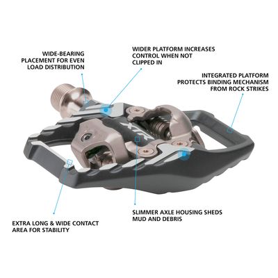 PD-M9120, XTR, SPD PEDAL, W/O REFLECTOR, W/CLEAT(SM-SH51)