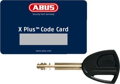 Abus, 5955 NR Pro Shield Xplus, Frame Lock, Key, Black