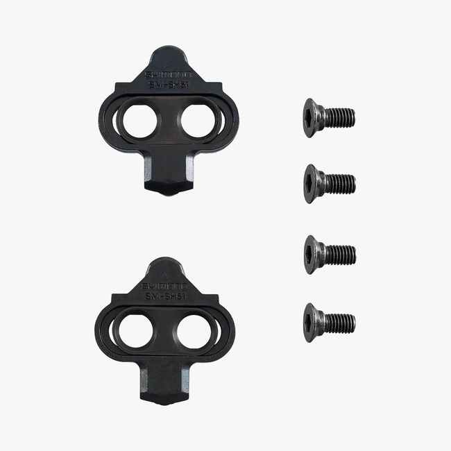 SM-SH51 SPD Cleat Set For Single Release Mode (pair) Without Cleat Nut