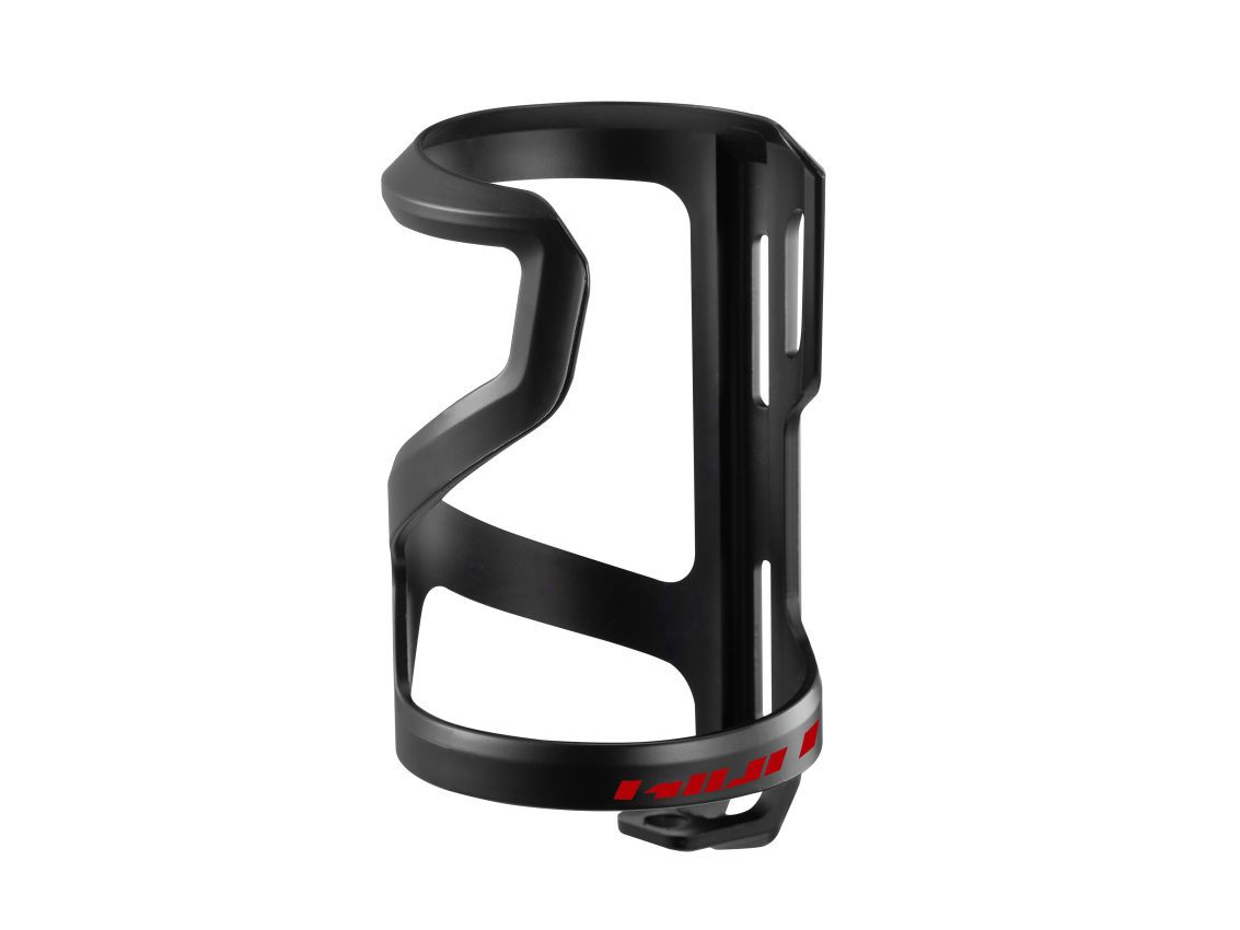 Clutch Mount Airway Sport Sidepull Cage - Right, Color: Matte Black/ Red
