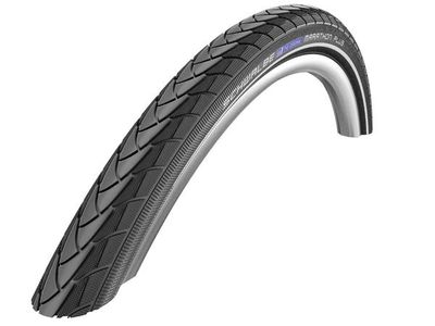 Schwalbe Marathon Plus Tire 26 x 1.35 (35-559) Black, Reflective Strip, Smart Guard, Endurance, Wire
