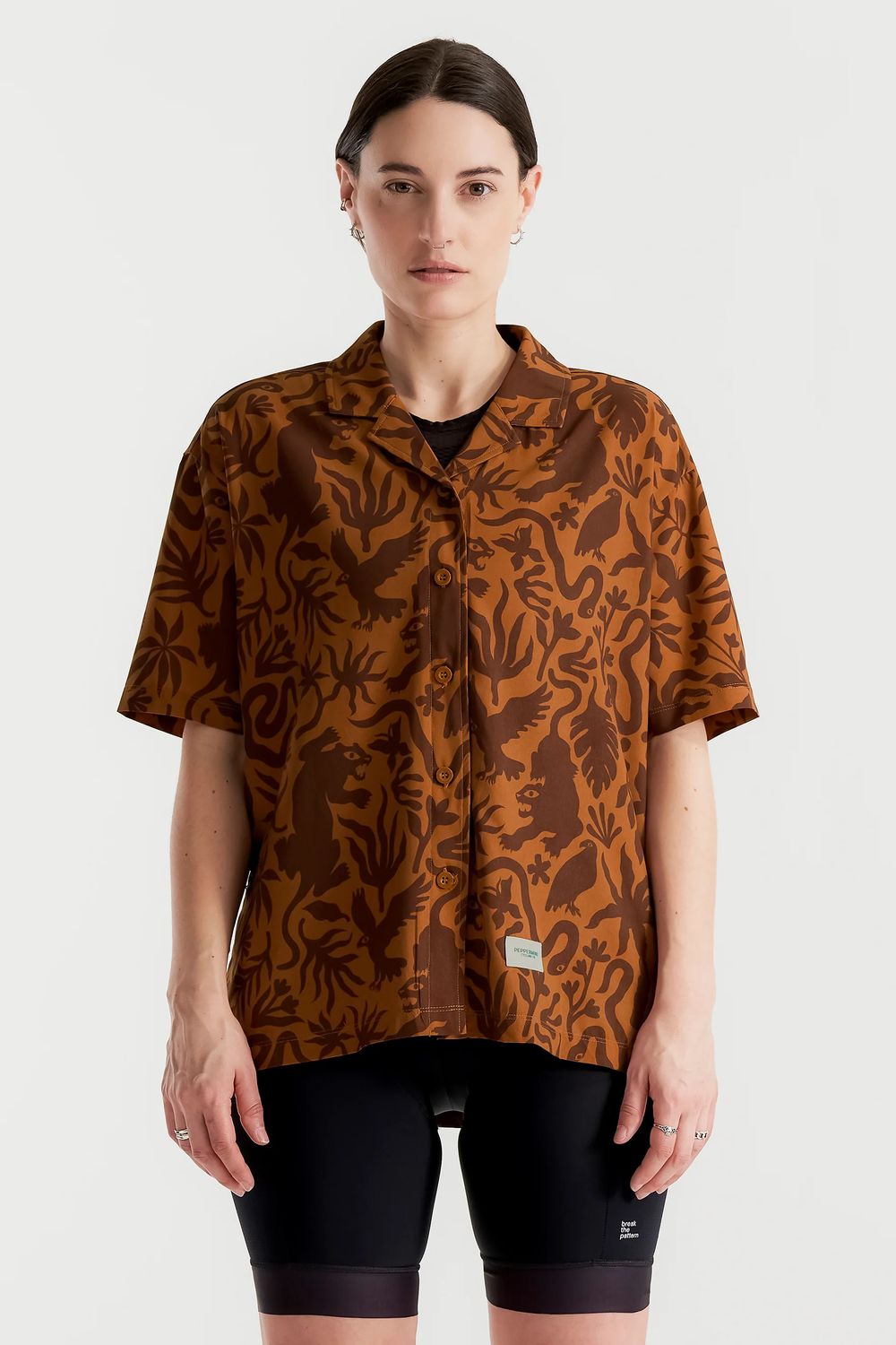 PEPPERMINT SIGNATURE LIGHTWEIGHT SHIRT, Size: S, Color: WILD ROSEWOOD
