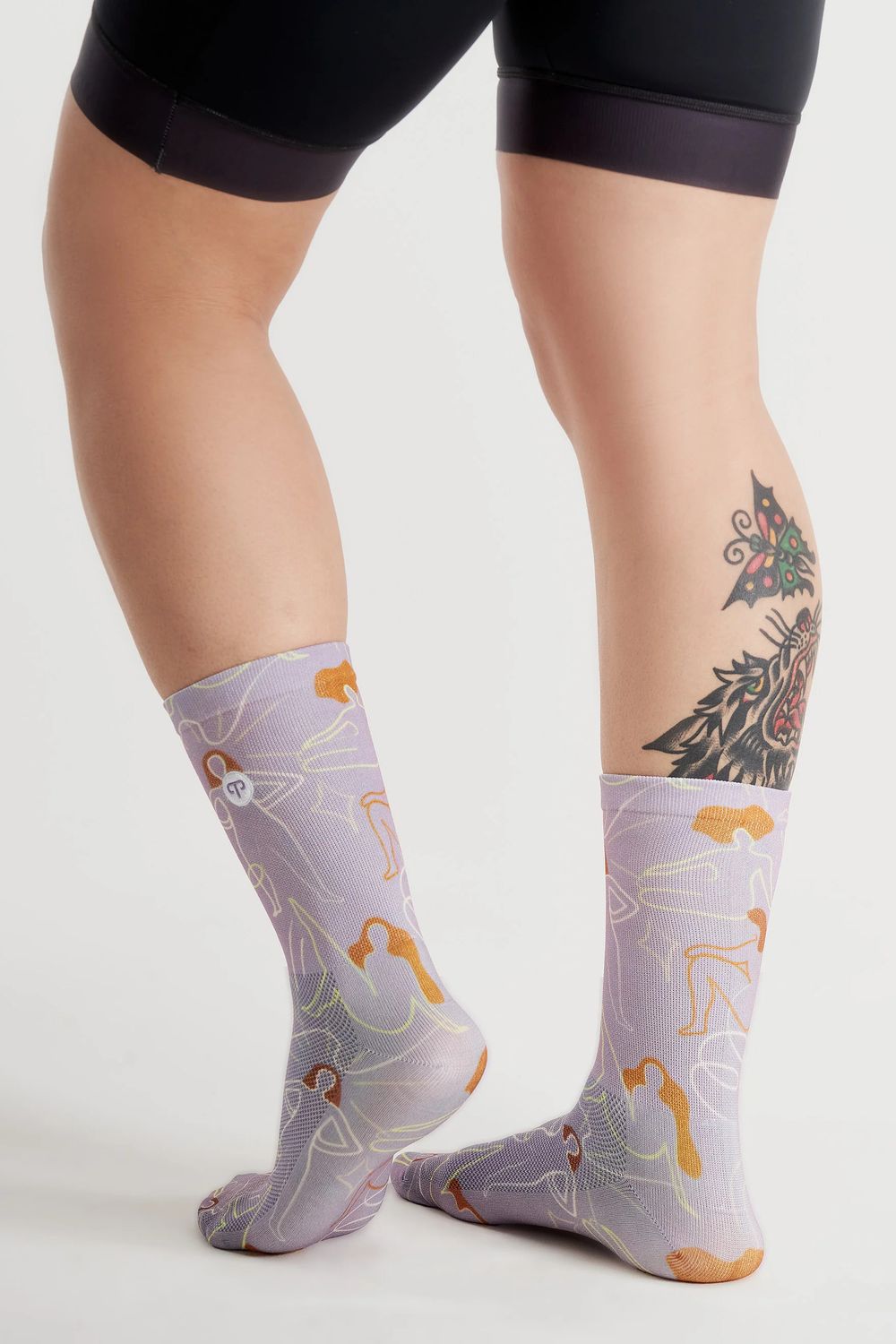 Peppermint Signature Socks Print