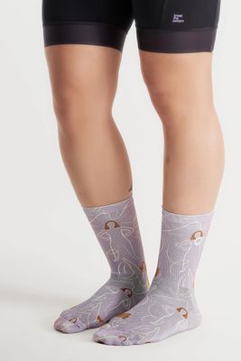 Peppermint Signature Socks Print