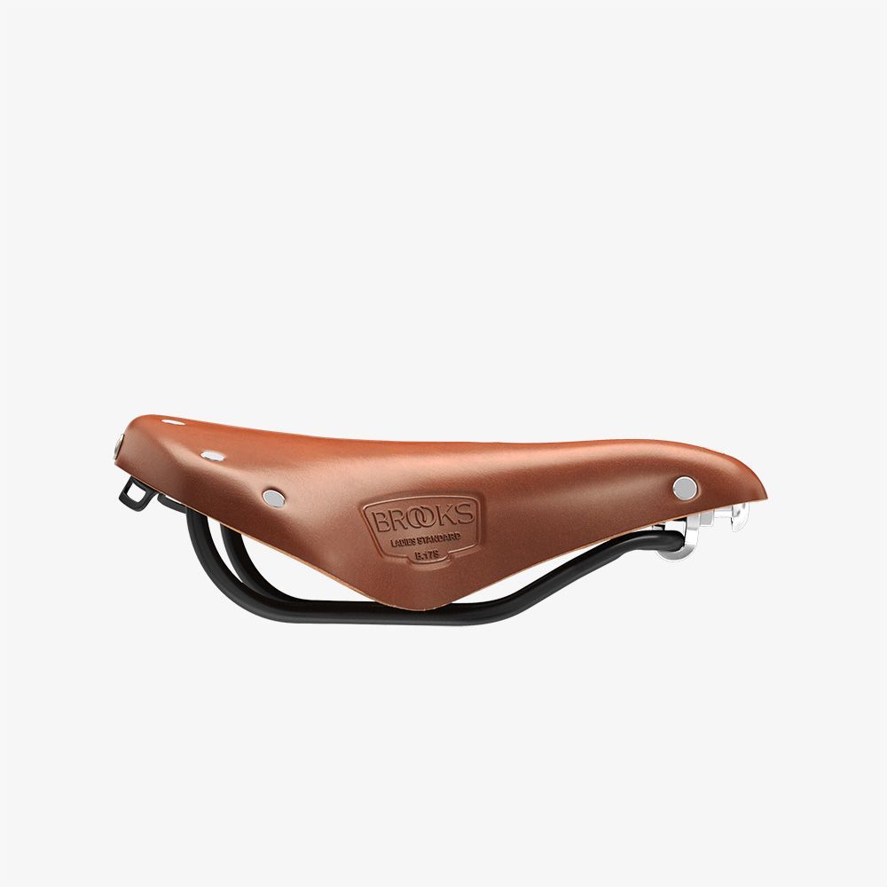 Brooks, B17 Short, Saddle, 242 x 176mm, Unisex, 460g, Antique Brown