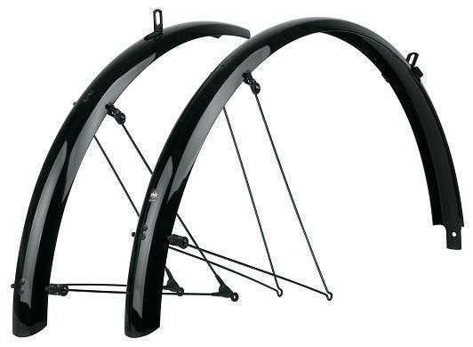 SKS Fender, B55 Bluemels, 700 x 38 - 47c, Black, Set