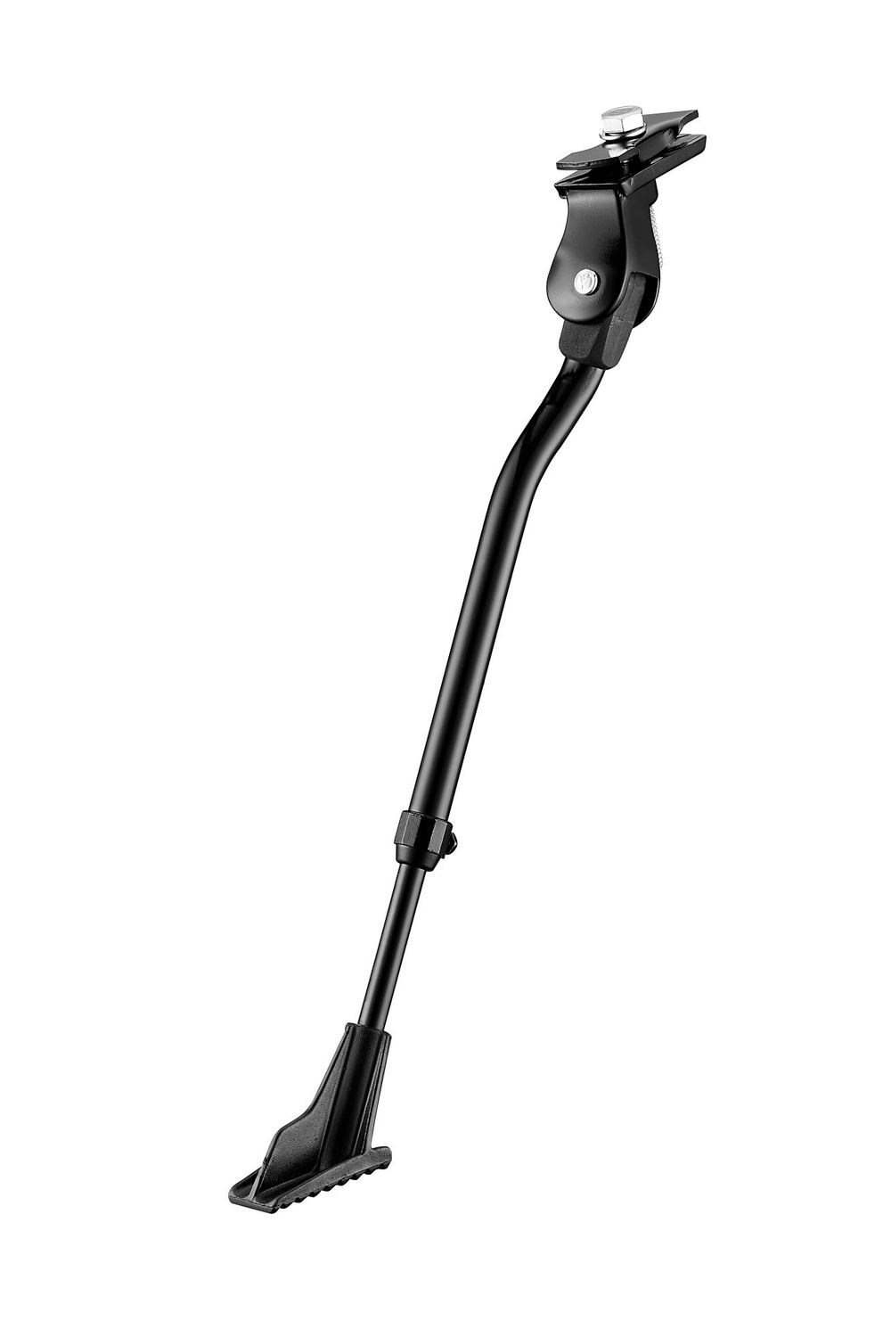 ALLOY ADJ CENTER MOUNT KICKSTAND BLACK