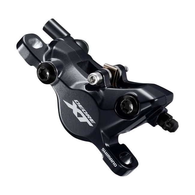 HYDRAULIC DISC BRAKE, BR-M8100, XT, FRONT OR REAR, POST MOUNT, W /J04C METAL PAD(W/FIN)