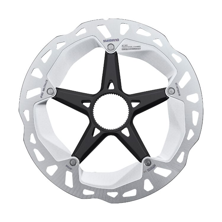ROTOR FOR DISC BRAKE, RT-MT800, M 180MM, W/LOCK RING (External Spline Type)