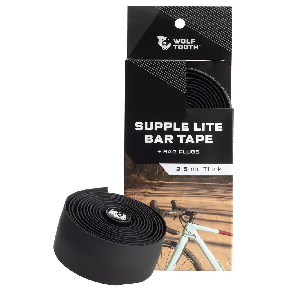 Wolf Tooth Components, Supple Lite, Handlebar Tape, Black