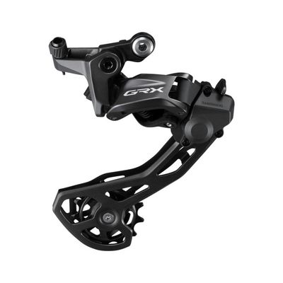 REAR DERAILLEUR, RD-RX820, GRX, 12-SPEED, TOP NORMAL, SHADOW PLUS DESIGN, DIRECT ATTACHMENT, W/OT-RS900 (BLACK) 240MM X1, LONG NOSE CAP X1