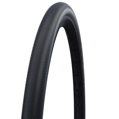 Schwalbe, G-One Speed, Gravel Tire, 700x30C, Folding, Tubeless Ready, OneStar, MicroSkin, 127TPI, Black