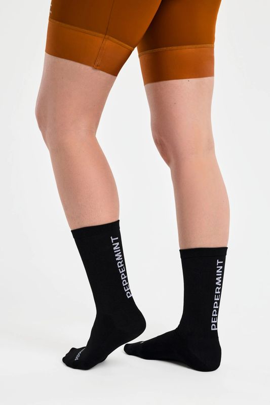 Peppermint Solid Knitted Socks