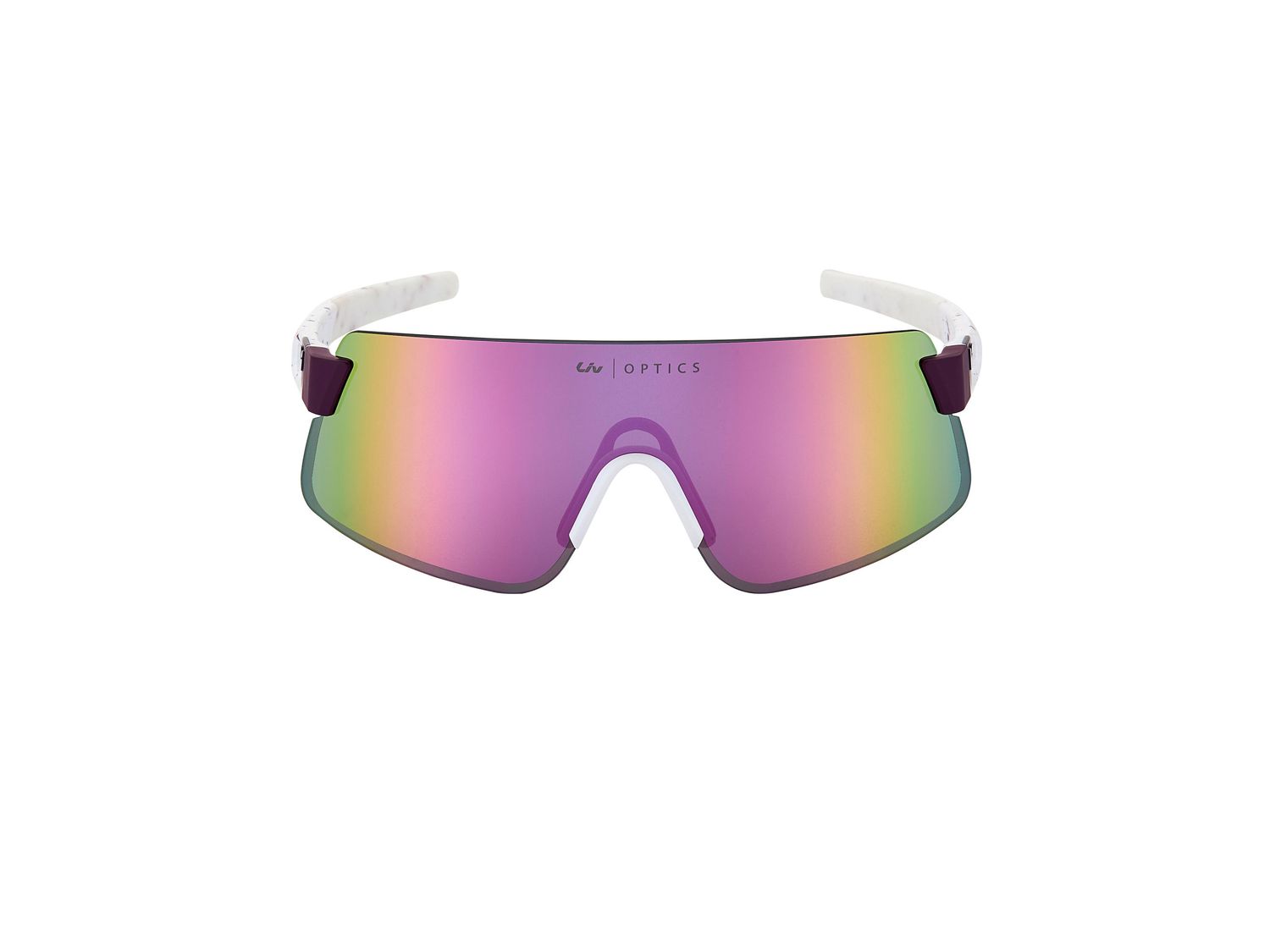 Liv Helio Polarvis, Color: Frame: White / Purple / Lens: Purple