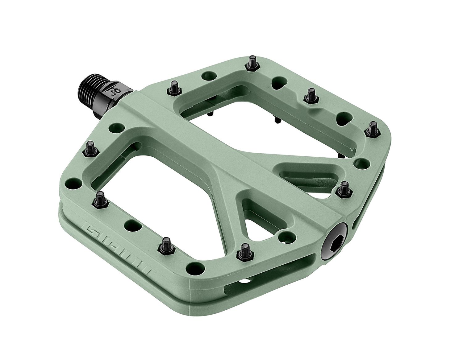 Pinner Elite Flat Pedal, Color: Green