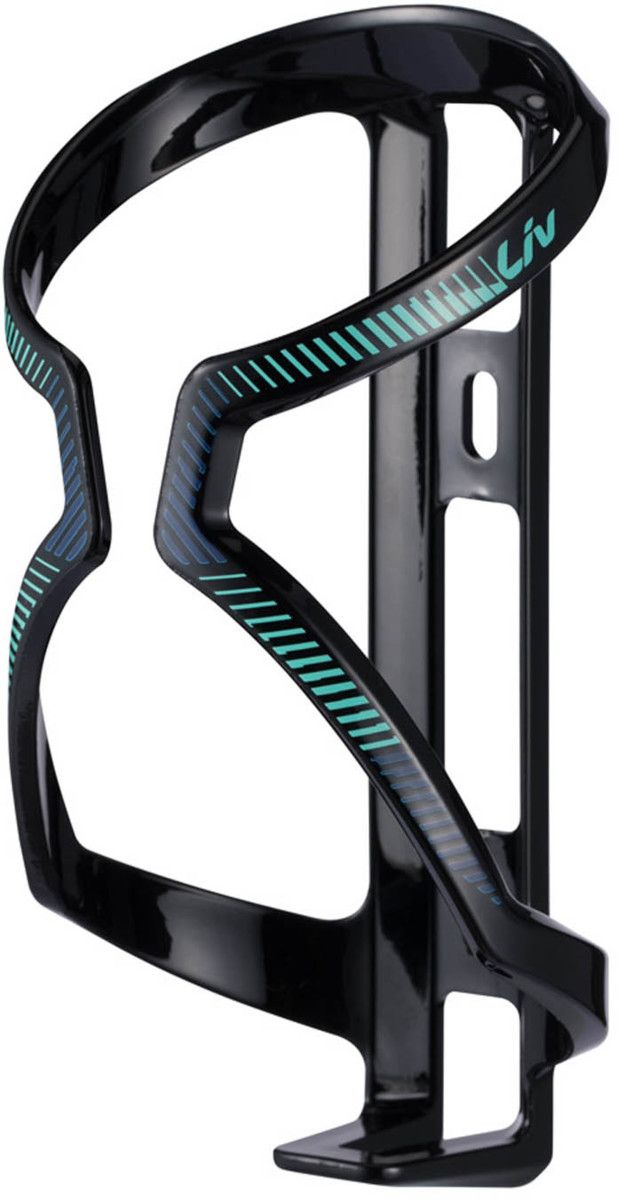 Liv Airway Sport Cage, Color: Top Pull Black/Blue/Green Teal