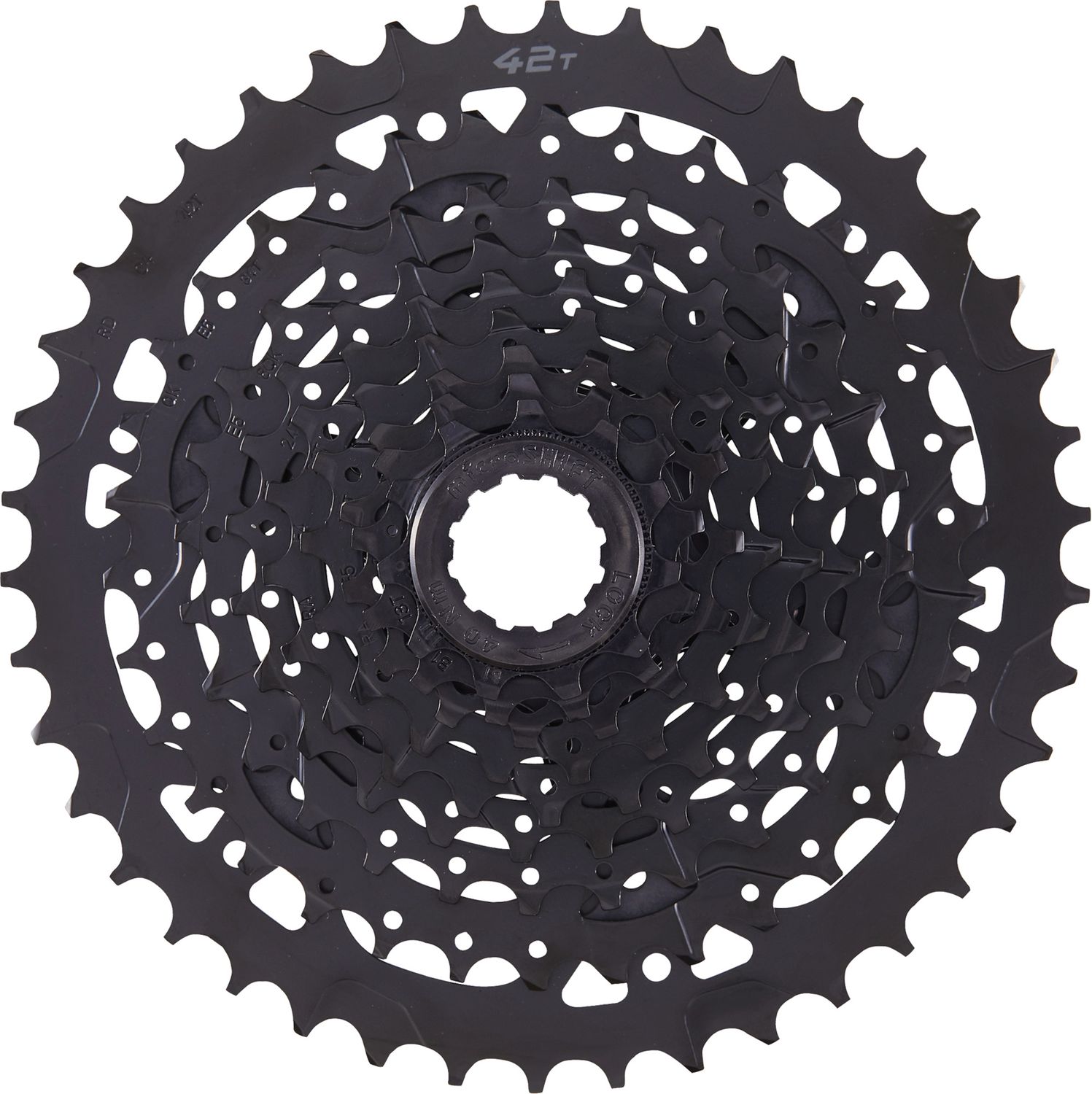 microSHIFT ADVENT Cassette - 9 Speed, 11-42t, Black, ED Coated