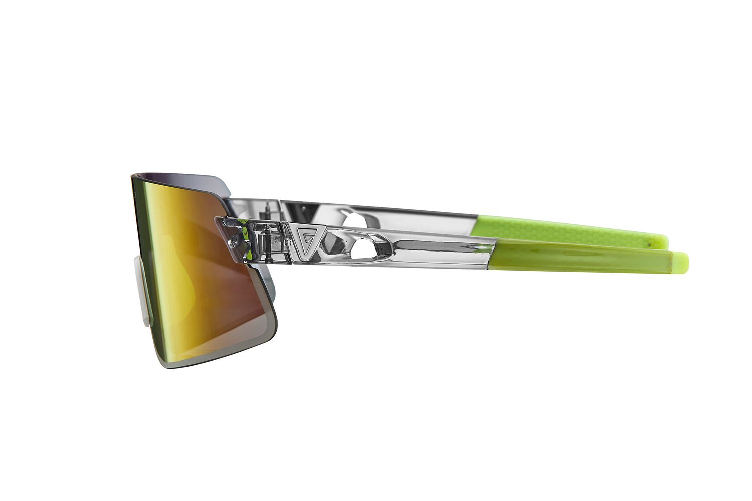 Helio Polarvis, Color: Frame: Transparent Gray / Green / Lens: Red