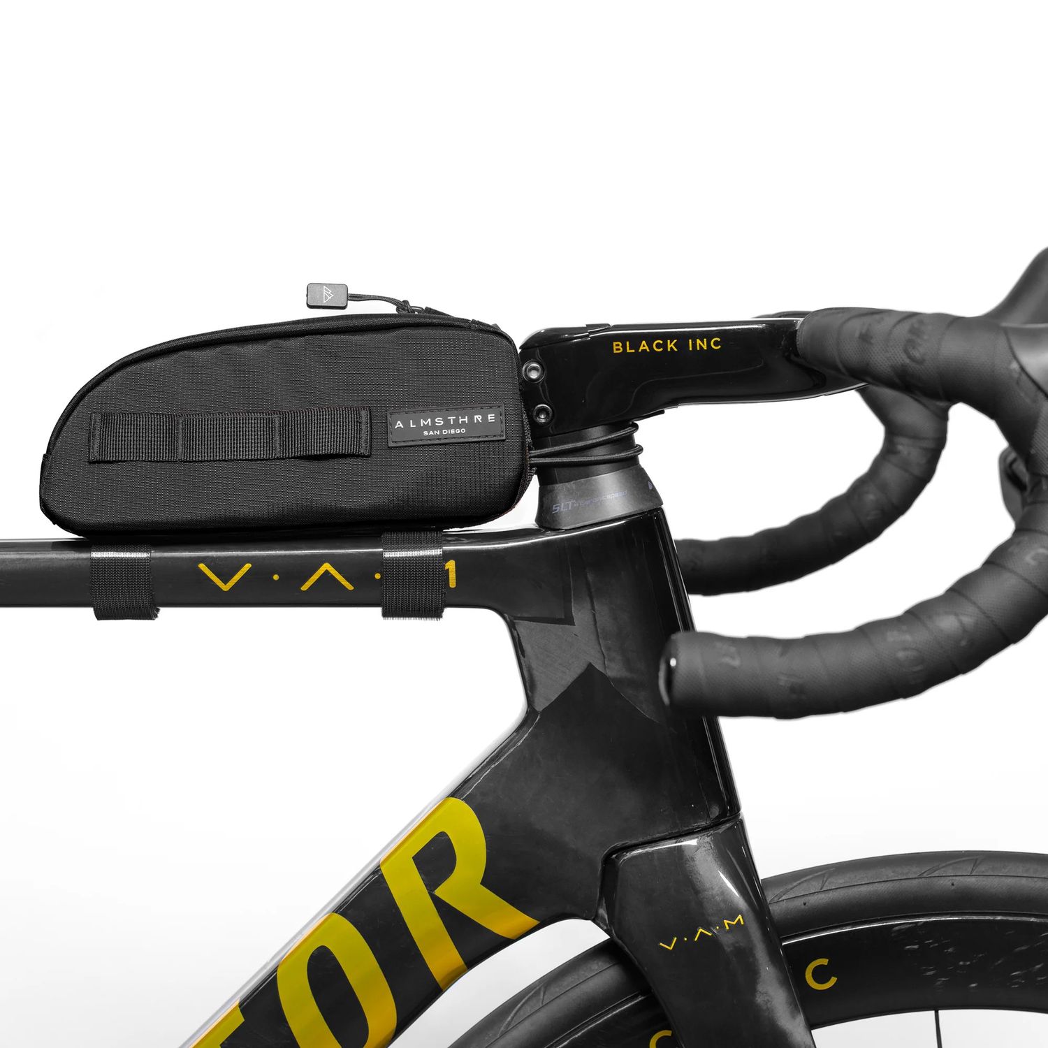 Top Tube Bag, Color: Midnight Black