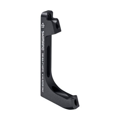 Disc Brake Mount Adapter, SM-MA-F140 P/D, Flat Mount to Post Mount, 140mm, Front