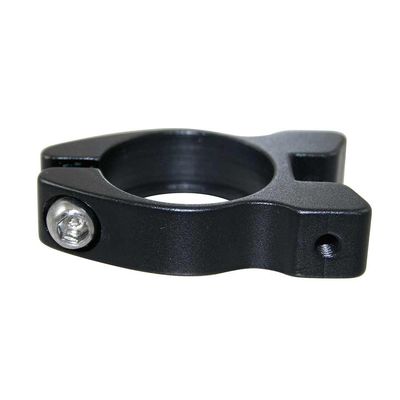 EVO, Seatpost Clamp With Two M5 Threaded Eyelets, Black, 34.9mm