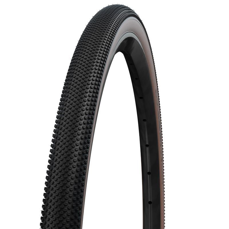 Schwalbe G-One Allround Tire, 700 x 40c (40-622), Bronze Skin, RaceGuard, Tubeless Easy, Performance, Addix, Folding