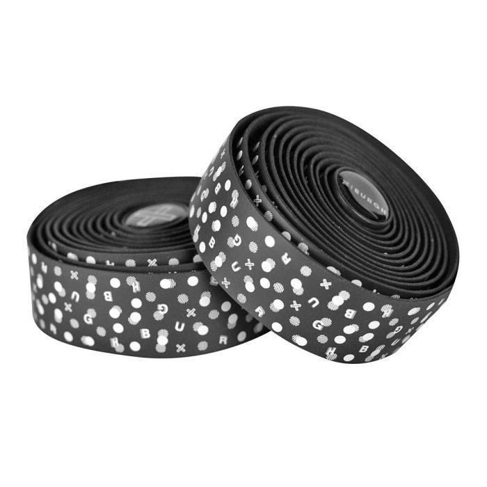 Burgh Cycling Bokeh Handlebar Tape, White Print