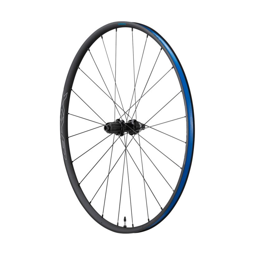 WHEEL, WH-RX570-700C, REAR, 24H, FOR 11/10-S, OLD:142MM, R:12MM E-THRU, TUBELESS, BLACK, CL DISC ONE 32-622 - 42-622
