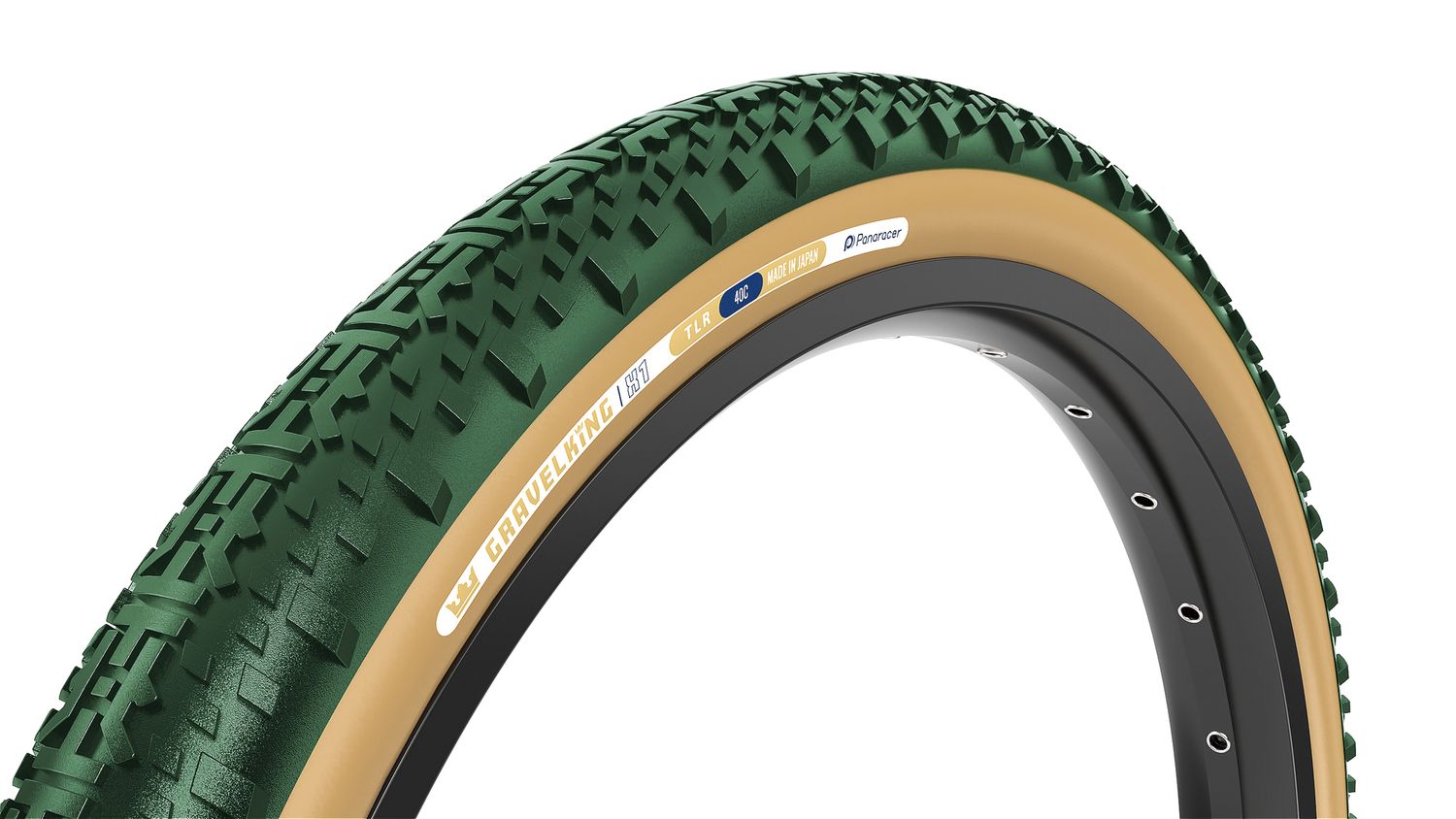 Panaracer GravelKing X-1, 700C x 50, Tire – Limited Edition British Green/Brown