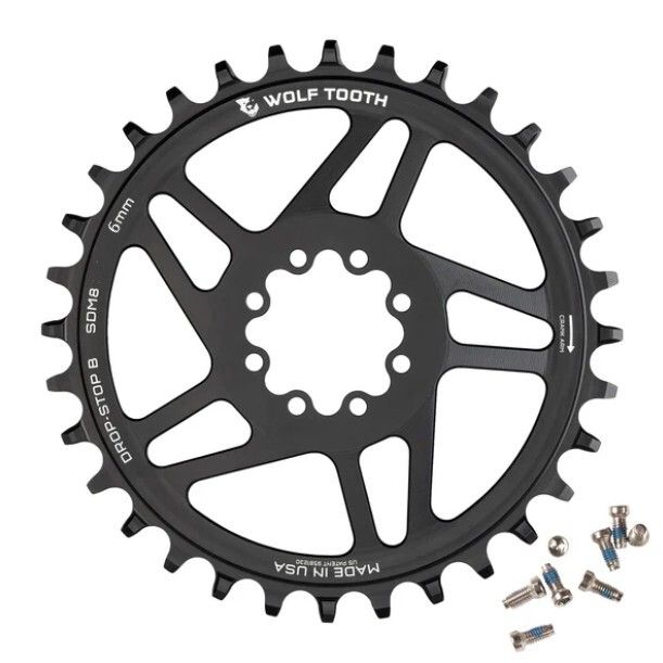 Direct Mount Chainrings for SRAM 8-Bolt 36T 6mm