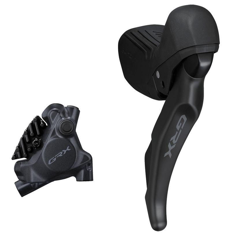 DISC BRAKE ASSEMBLED SET/J-KIT DIRECT, GRX, ST-RX610(R), BR-RX410(R), W/O ADAPTER, FOR 25MM MNT, RESIN (W/FIN), SL INNER 2200MM, SM-BH90 1700MM, OT-SP41 600MM ONE